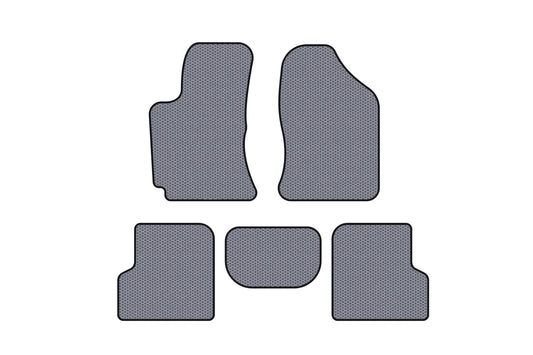 Rubber Floor Mats Carsuit (Gray) for Geely SL 2011- - image 1