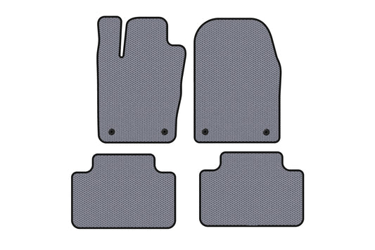 Rubber Floor Mats Carsuit (Gray) for Dodge Durango 2010- - image 1