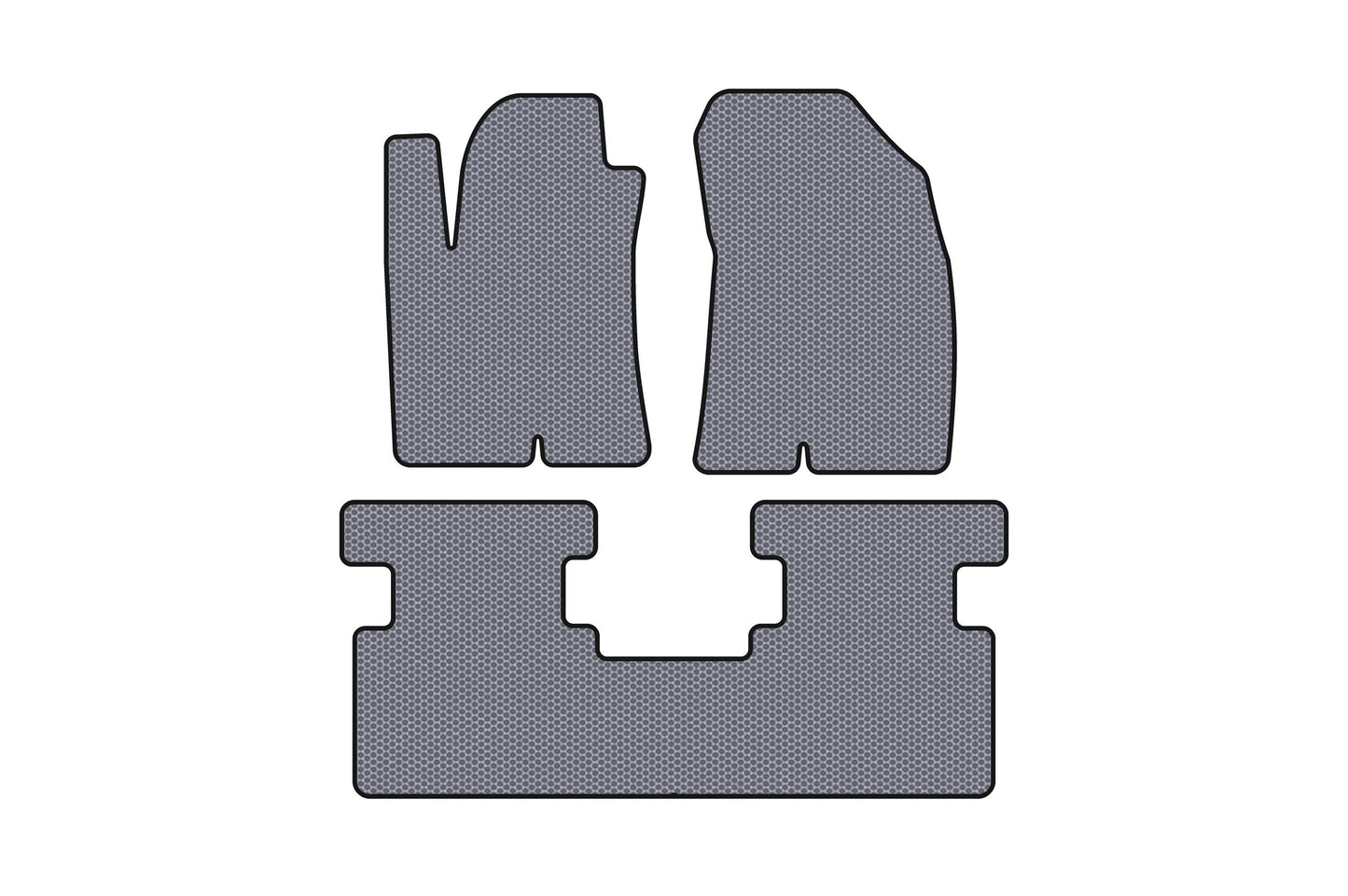 Rubber Floor Mats Carsuit (2WD, Grey) for Great Wall Haval Jolion 2020- - image 1