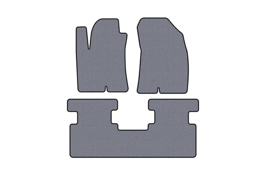 Rubber Floor Mats Carsuit (2WD, Grey) for Great Wall Haval Jolion 2020- - image 1