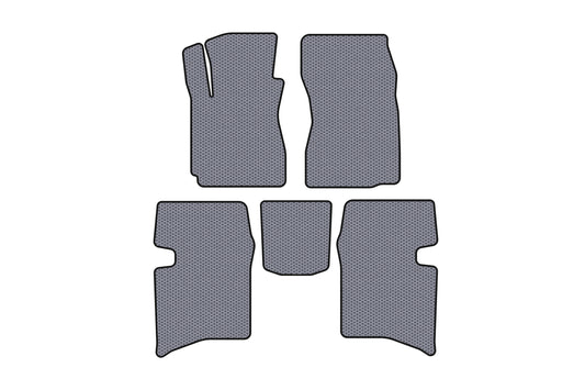 Rubber Floor Mats Carsuit (SD, Gray) for Geely MK 2006-2014 - image 1