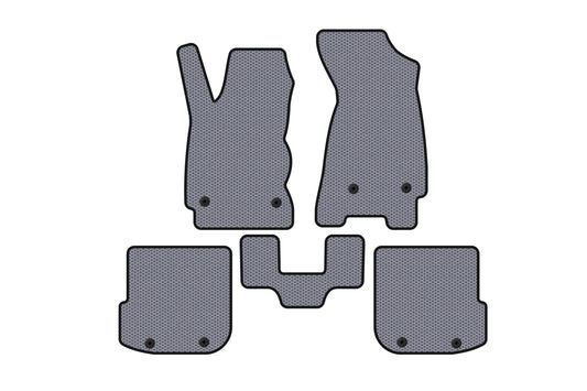 Rubber floor mats Carsuit (Avant, grey) for Audi A4 B5 1994-2001 - image 1
