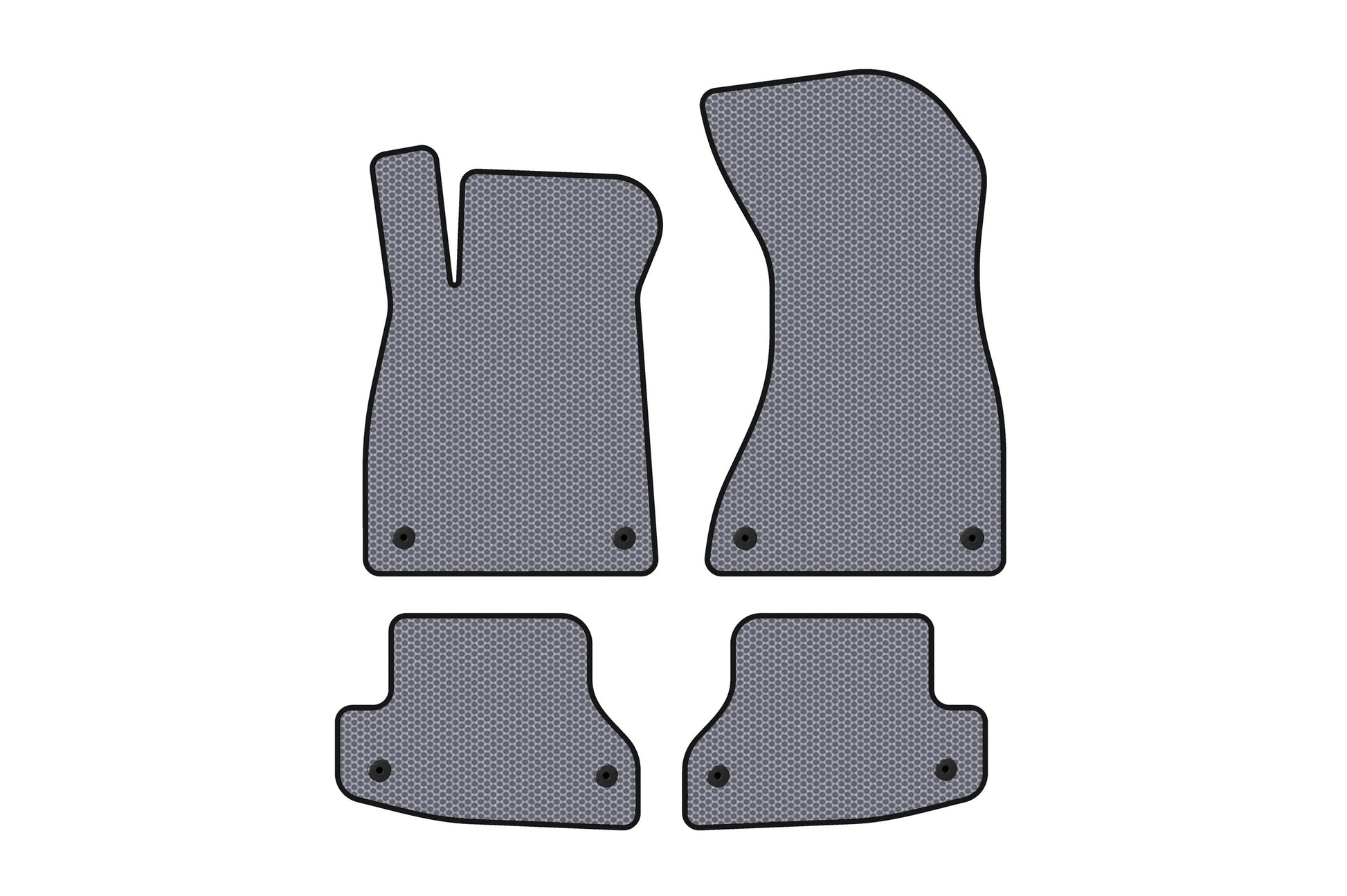 Rubber Floor Mats Carsuit (Coupe, Grey) for Audi A5 2016-2025 - image 1