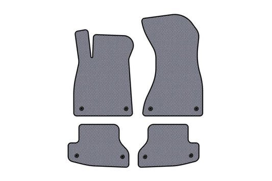 Rubber Floor Mats Carsuit (Coupe, Grey) for Audi A5 2016-2025 - image 1
