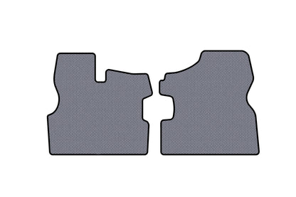 Rubber Floor Mats Carsuit (Gray) for Ford Transit 1991-2000 - image 1