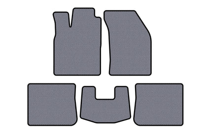 Rubber Floor Mats Carsuit (SD, Gray) for Chery Elara/Alia/Fora/A5 2006- - image 1