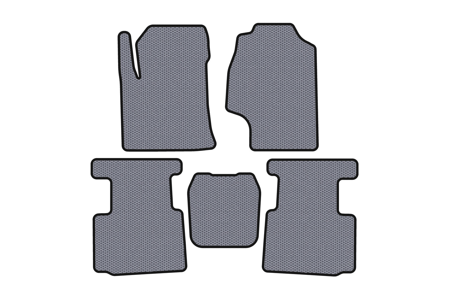 Rubber Floor Mats Carsuit (Gray) for GreatWall Haval H2 2014-2021 - image 1