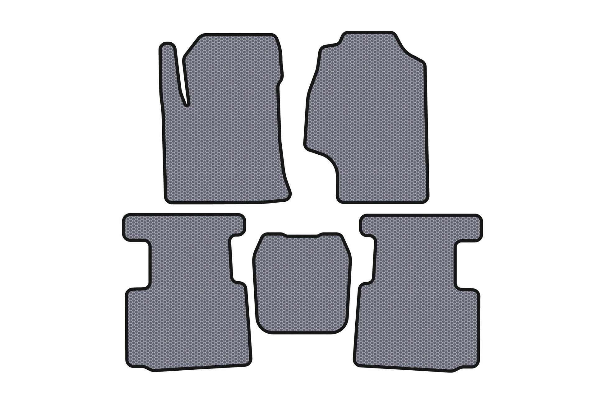 Rubber Floor Mats Carsuit (Gray) for GreatWall Haval H2 2014-2021 - image 1