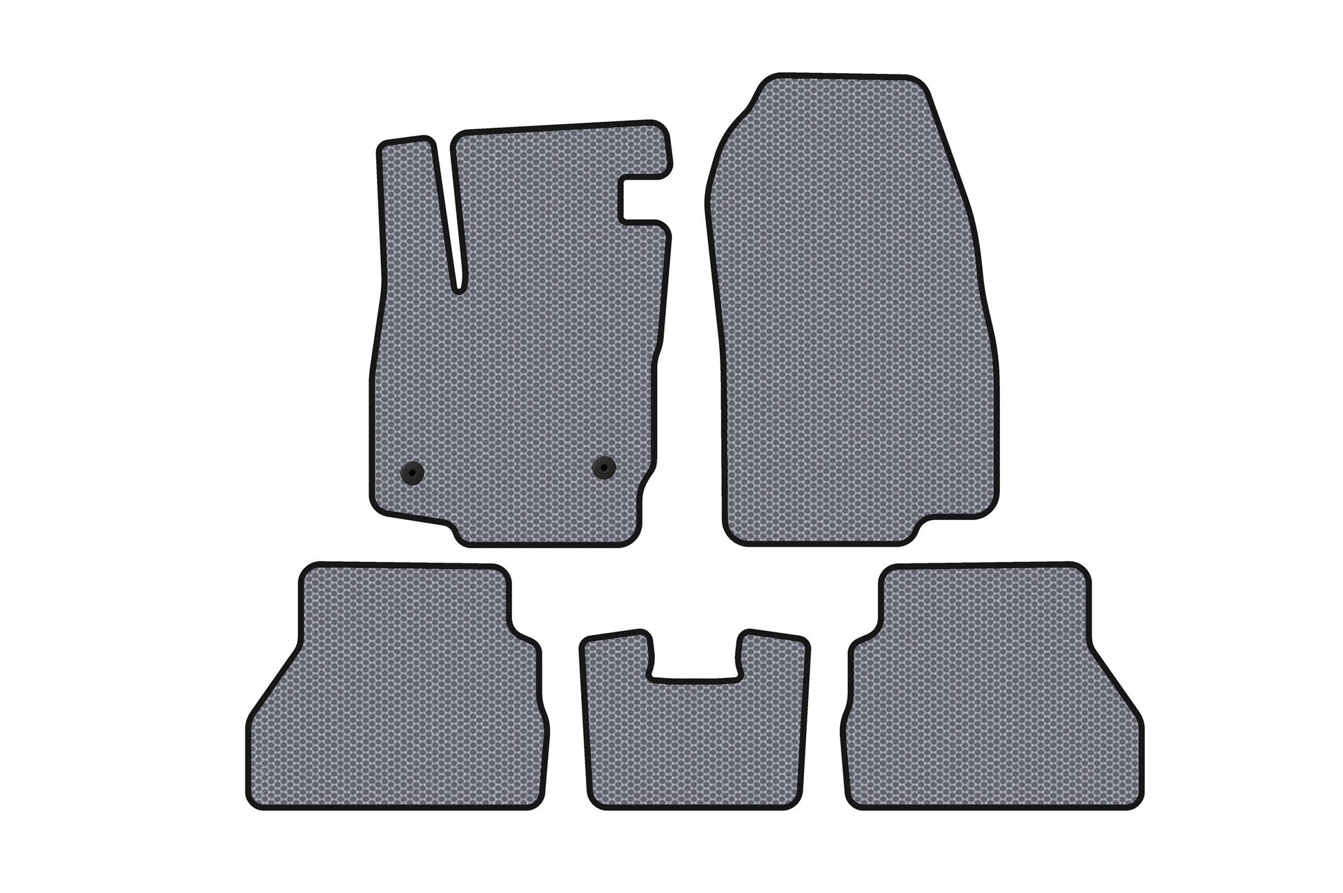 Rubber Floor Mats Carsuit (Gray) for Ford B-Max 2012-2017 - image 1