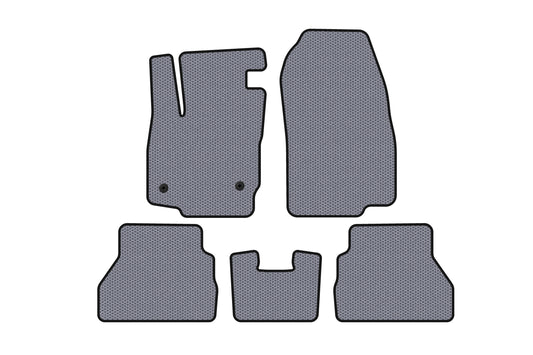 Rubber Floor Mats Carsuit (Gray) for Ford B-Max 2012-2017 - image 1