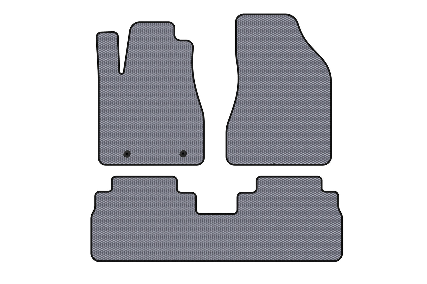 Rubber Floor Mats Carsuit (Gray) for BYD S6 2010-2016 - image 1