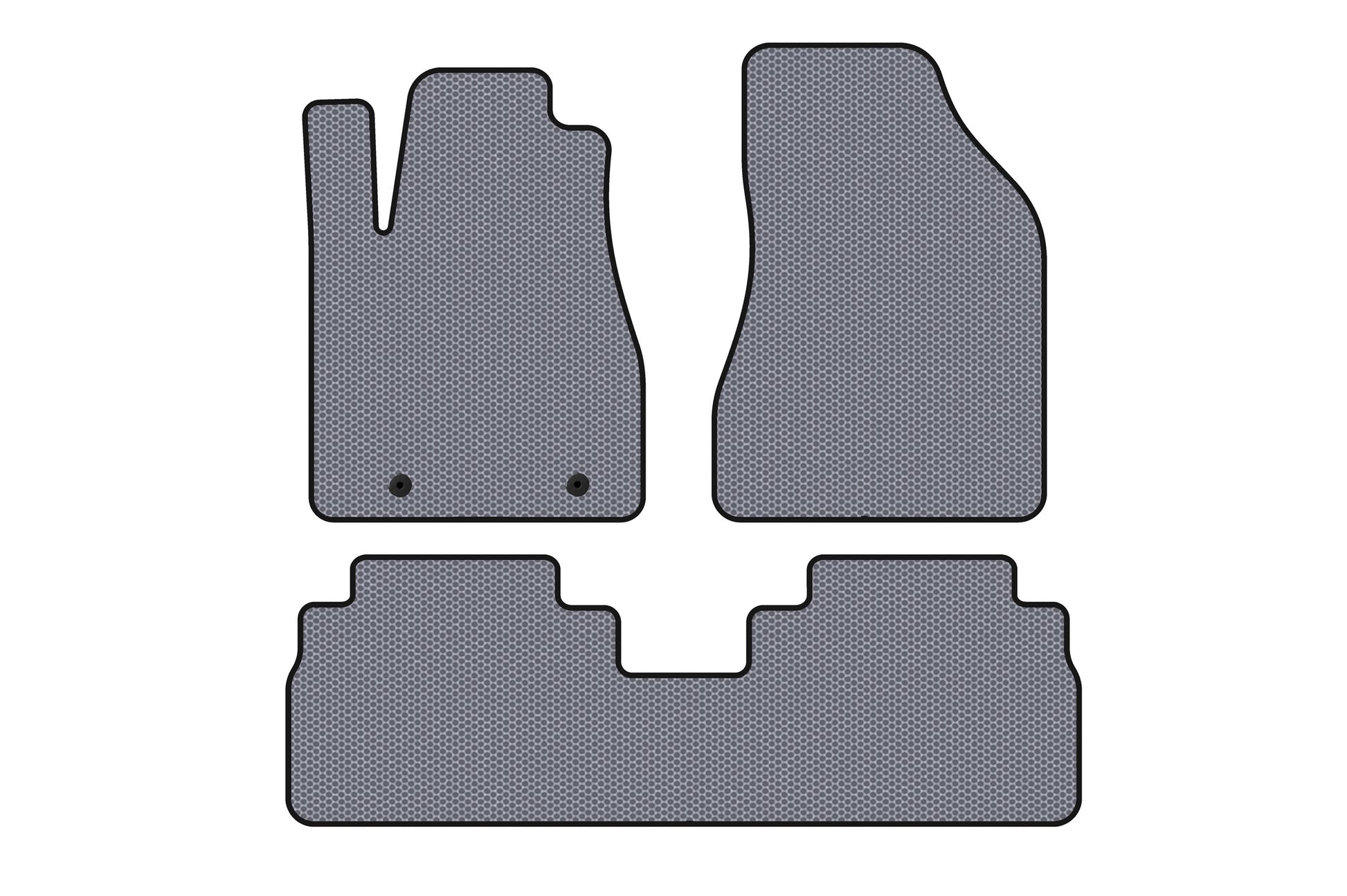 Rubber Floor Mats Carsuit (Gray) for BYD S6 2010-2016 - image 1