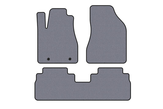 Rubber Floor Mats Carsuit (Gray) for BYD S6 2010-2016 - image 1