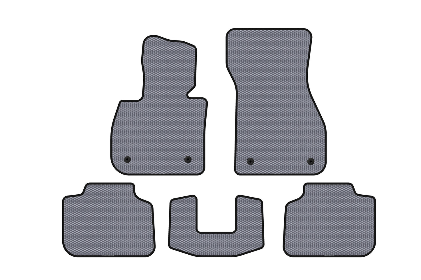 Rubber Floor Mats Carsuit (Gray) for BMW X1 F48 2015-2022 - image 1