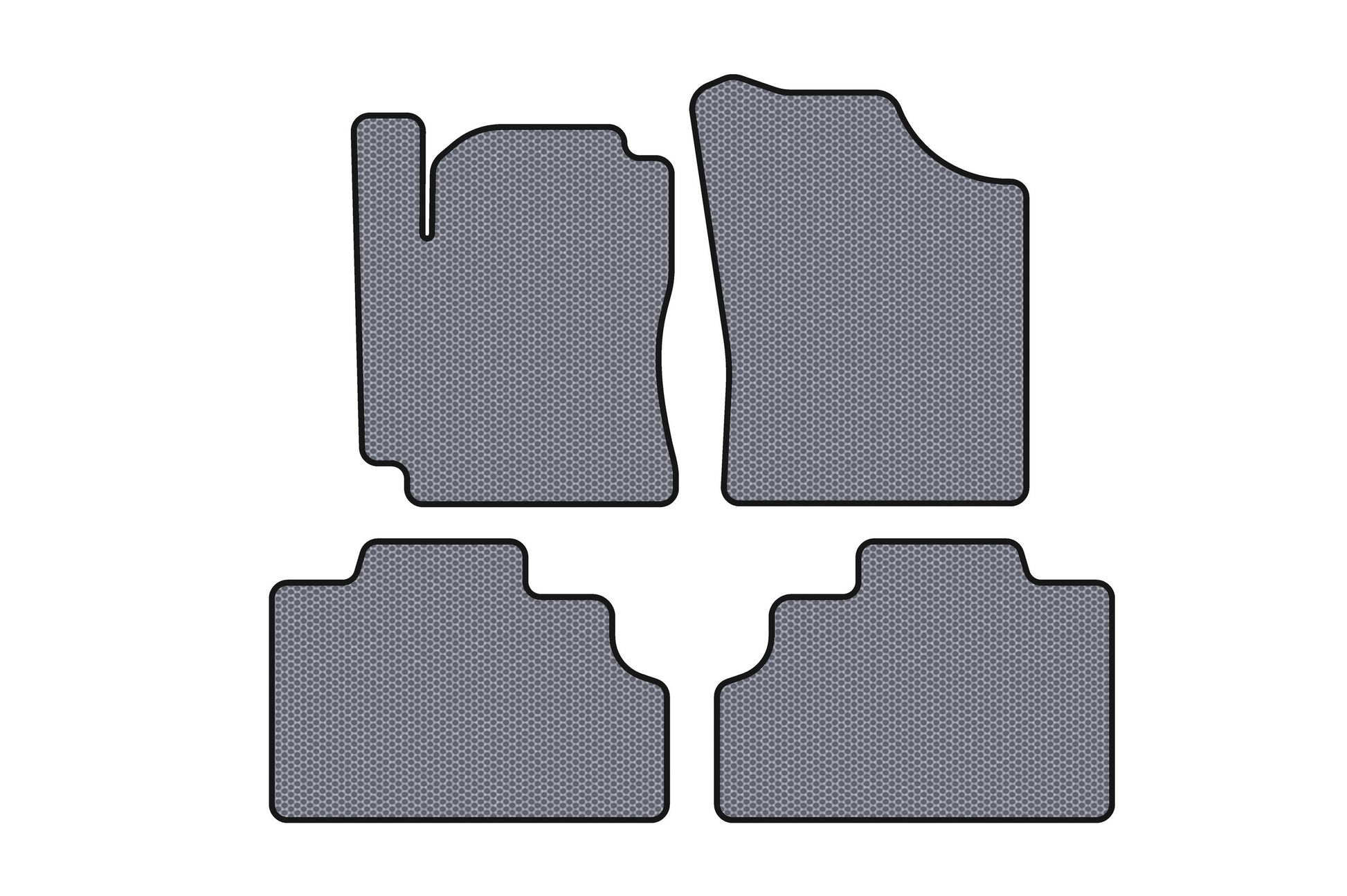 Rubber Floor Mats Carsuit (SD, Gray) for Geely CK-2 2008-2016 - image 1