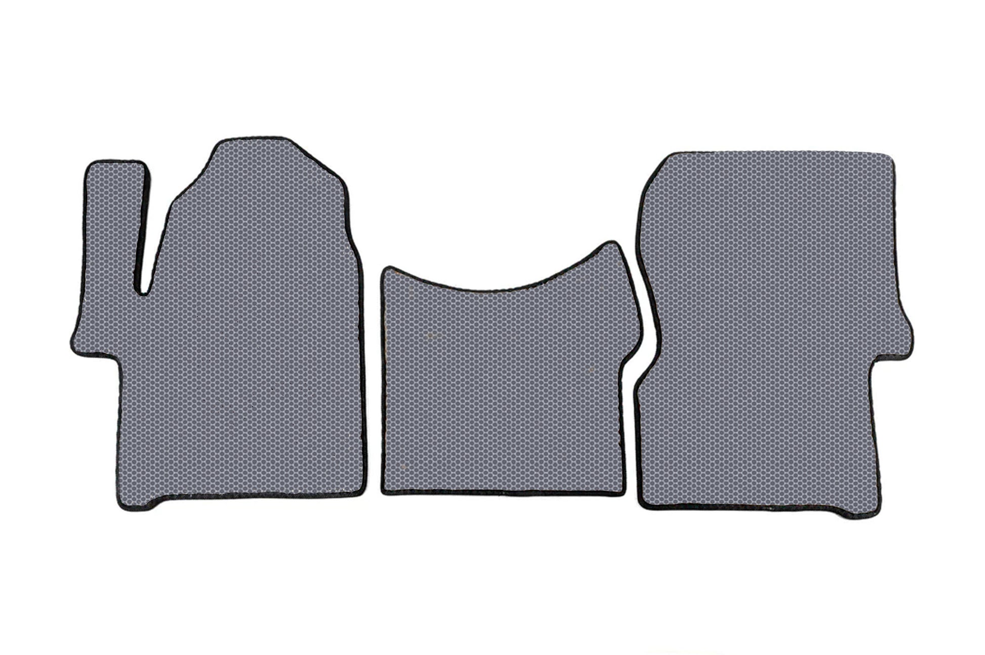 Rubber Floor Mats Carsuit V3 (Gray) for Volkswagen Crafter 2006-2016 - image 1