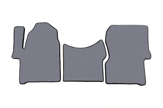 Rubber Floor Mats Carsuit V3 (Gray) for Volkswagen Crafter 2006-2016 - image 1