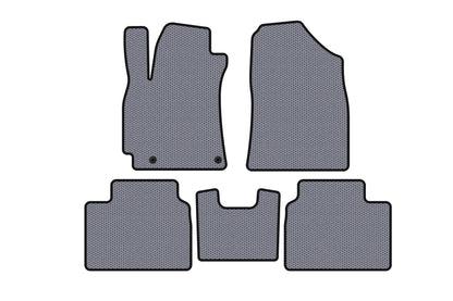 Rubber Floor Mats Carsuit (SD, Gray) for Hyundai Elantra (CN7) 2020- - image 1