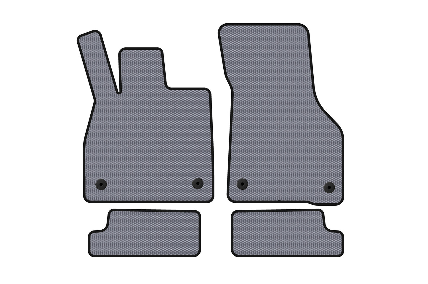 Rubber Floor Mats Carsuit (Coupe, Grey) for Audi ТТ 2014-2023 - image 1