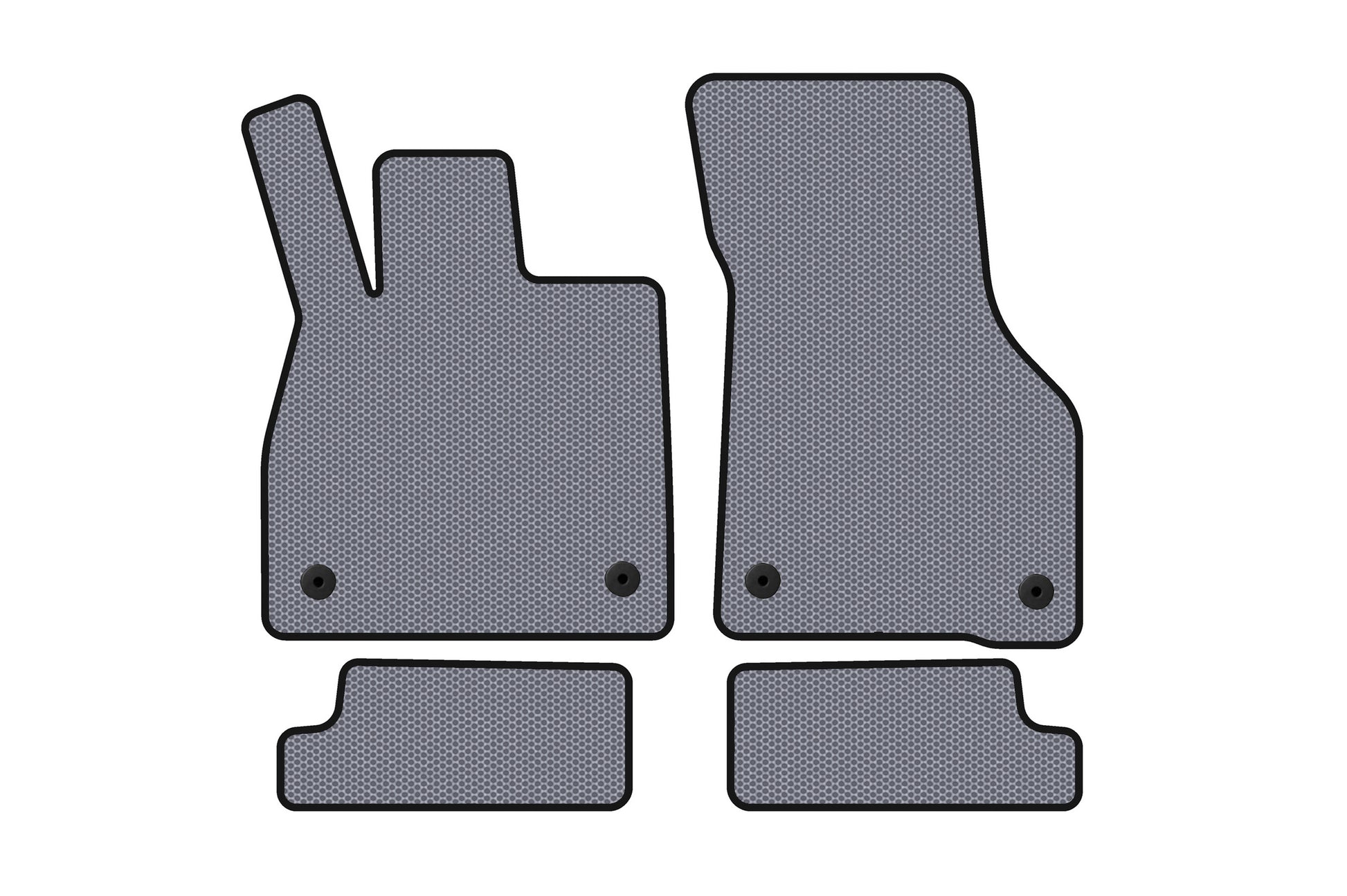 Rubber Floor Mats Carsuit (Coupe, Grey) for Audi ТТ 2014-2023 - image 1