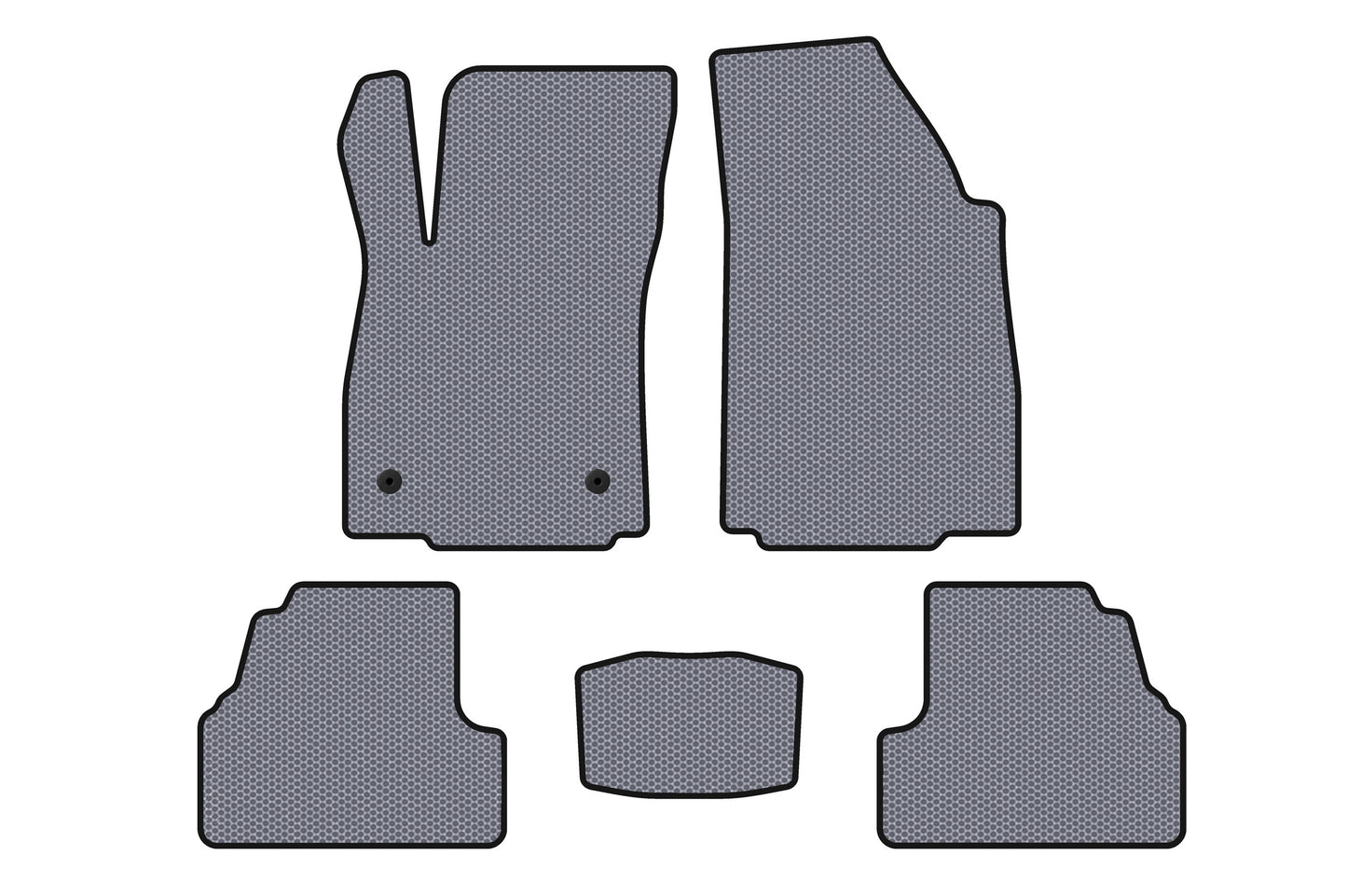 Rubber Floor Mats Carsuit (Gray) for Buick Encore 2013-2019 - image 1