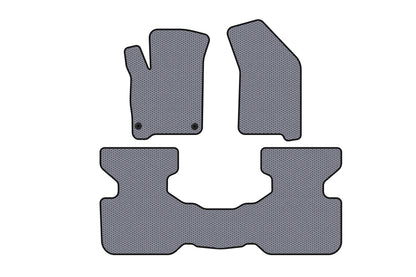 Rubber floor mats Carsuit (2011-2016, gray) for Fiat Freemont 2011-2016 - image 1