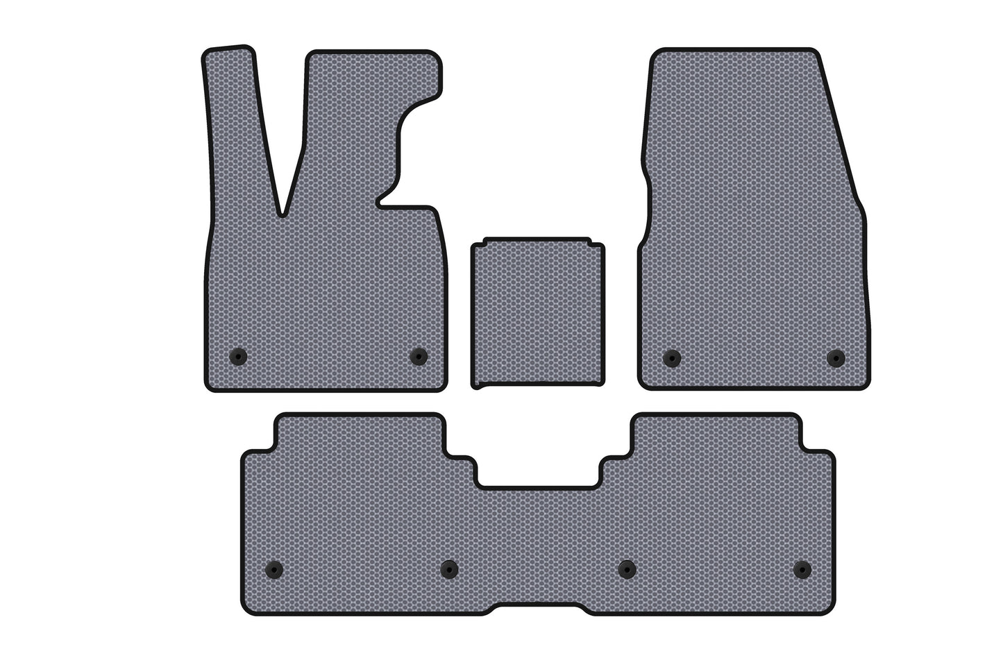 Rubber Floor Mats Carsuit (Gray) for BMW I3 2013-2022 - image 1