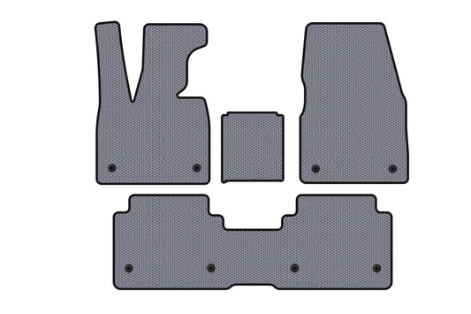Rubber Floor Mats Carsuit (Gray) for BMW I3 2013-2022 - image 1