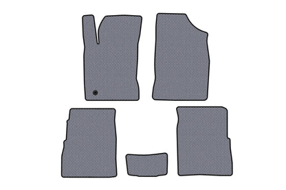 Rubber floor mats Carsuit (HB, 5-door, Facelift, grey) for Chrysler PT Cruiser 2000-2010 - image 1