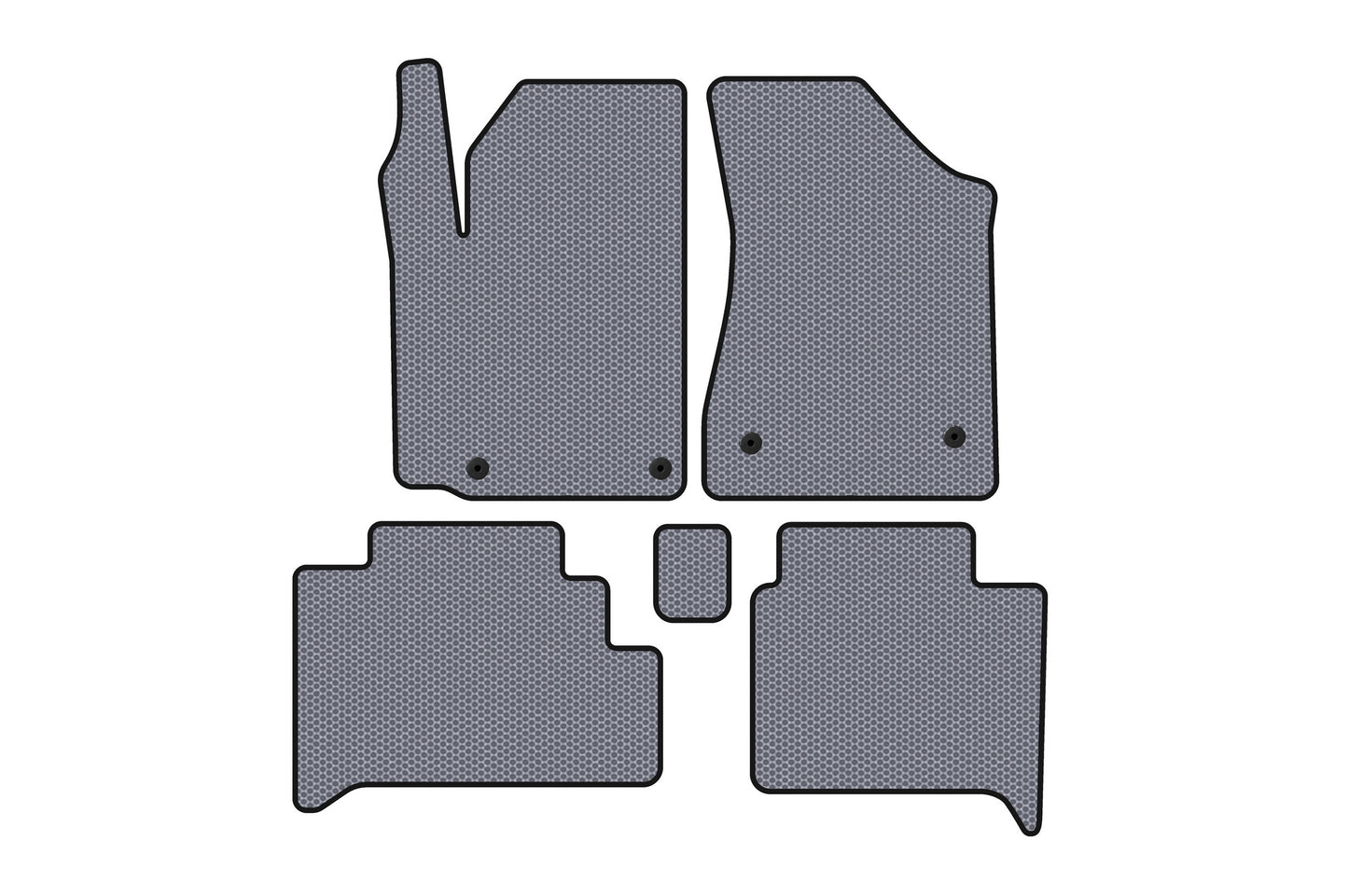 Rubber Floor Mats Carsuit (HB, Grey) for Geely GC-5 2010-2015 - image 1