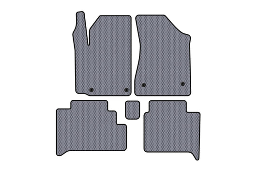Rubber Floor Mats Carsuit (HB, Grey) for Geely GC-5 2010-2015 - image 1