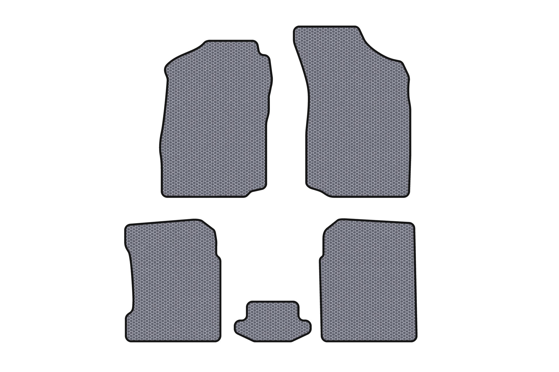 Rubber Floor Mats Carsuit (Gray) for Chery Amulet 2003-2014 - image 1