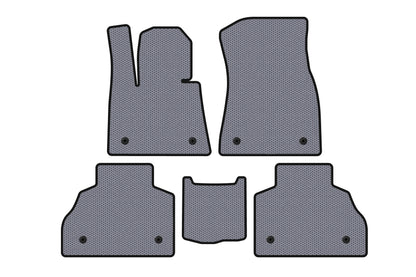 Rubber Floor Mats Carsuit (2 Rows, Grey) for BMW X7 G07 2019- - image 1