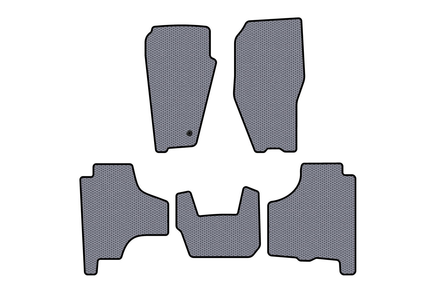 Rubber Floor Mats Carsuit (Gray) for Dodge Nitro 2006-2011 - image 1