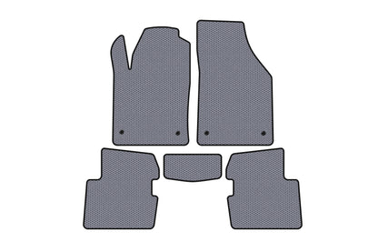 Rubber Floor Mats Carsuit (SD, Gray) for Dodge Dart 2012-2017 - image 1