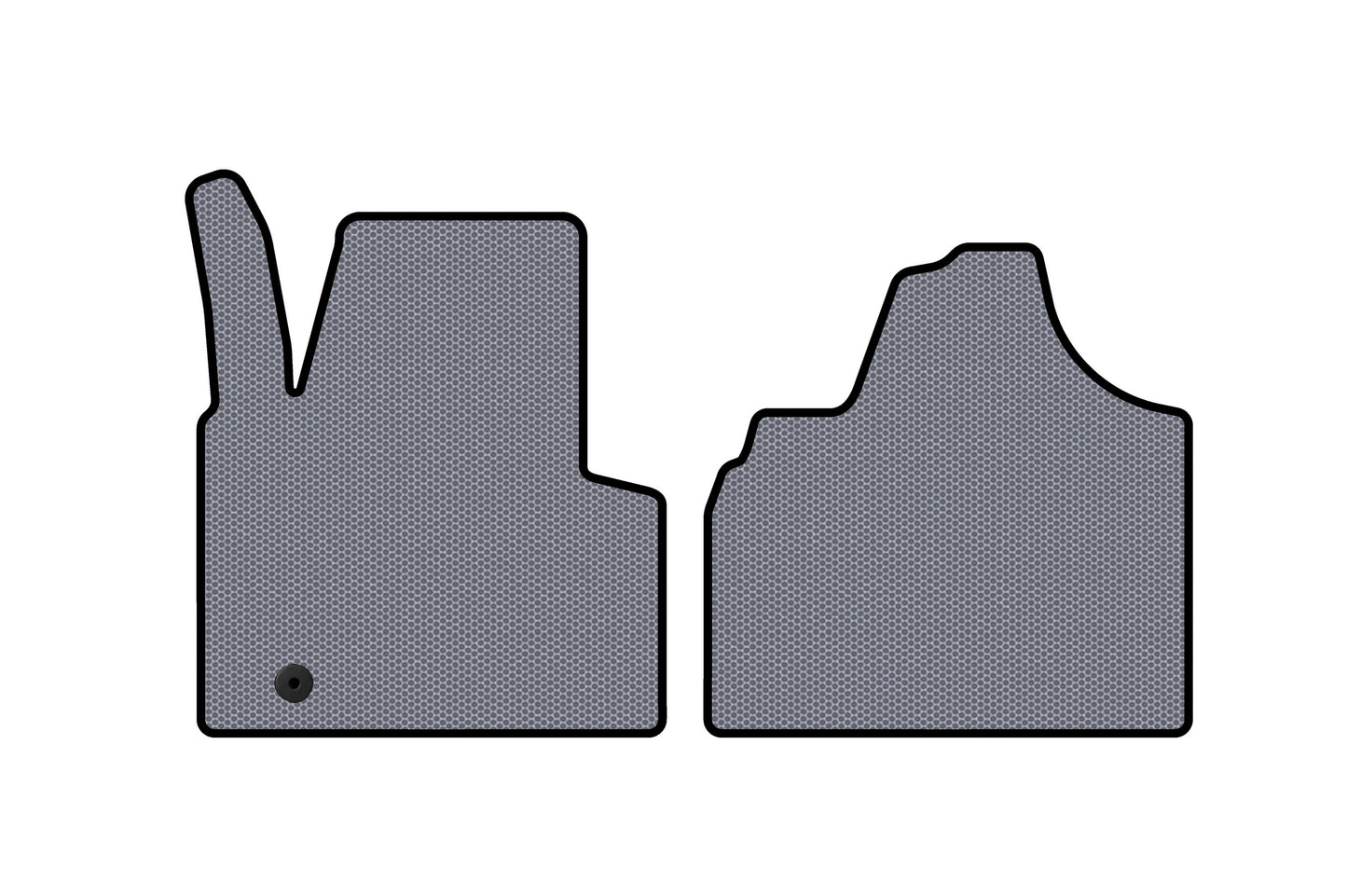 Rubber Floor Mats Carsuit (Gray) for Citroen Jumpy 2007-2017 - image 1