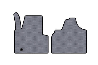 Rubber Floor Mats Carsuit (Gray) for Citroen Jumpy 2007-2017 - image 1