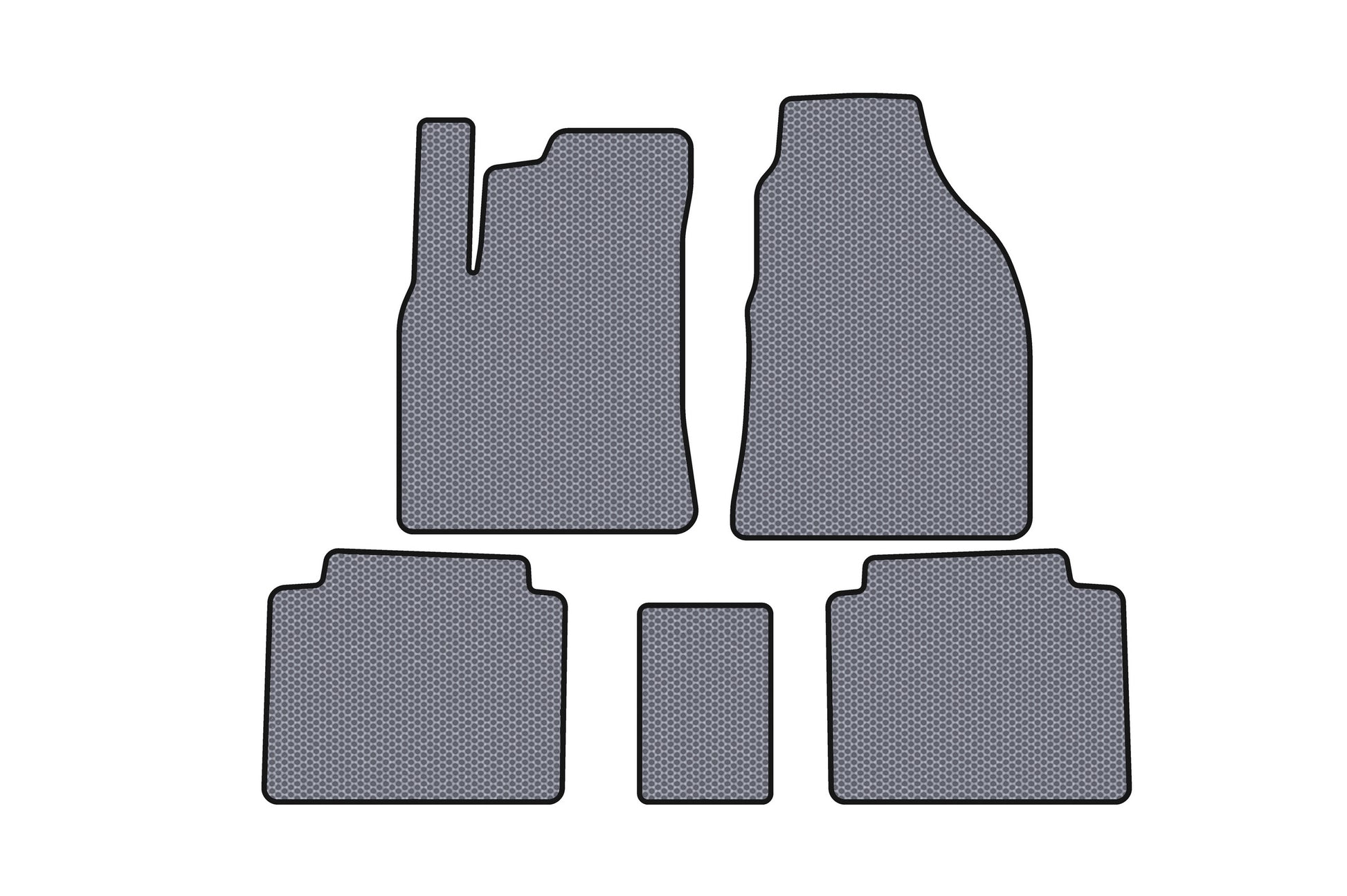 Rubber Floor Mats Carsuit (Gray) for Hyundai Matrix 2001-2010 - image 1