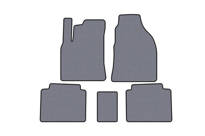 Rubber Floor Mats Carsuit (Gray) for Hyundai Matrix 2001-2010 - image 1