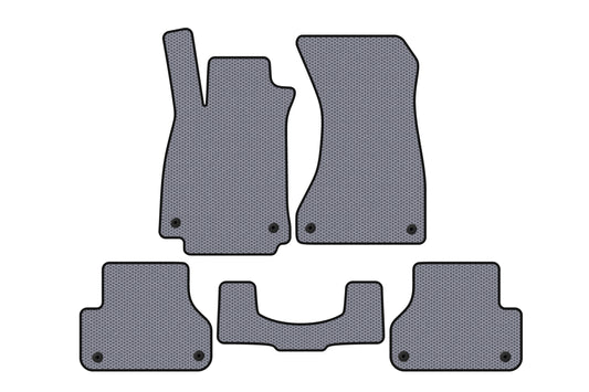 Rubber floor mats Carsuit V1 (Sedan, grey) for Audi A5 2016-2025 - image 1