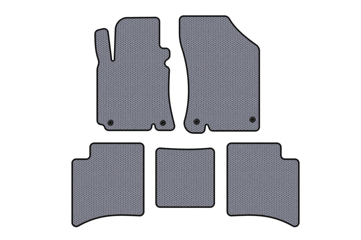 Rubber Floor Mats Carsuit (Gray) for Geely MK Cross 2010-2016 - image 1