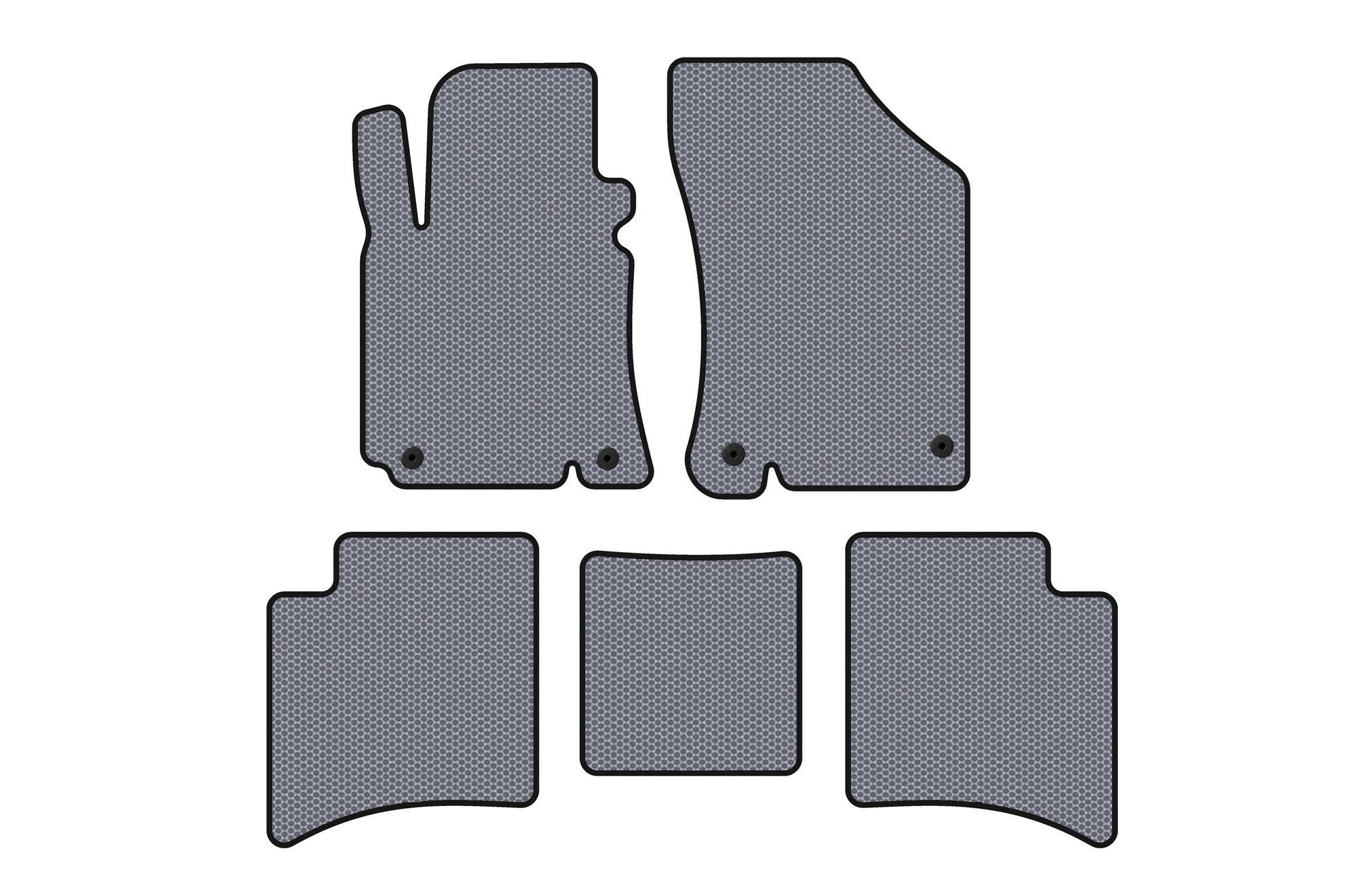 Rubber Floor Mats Carsuit (Gray) for Geely MK Cross 2010-2016 - image 1