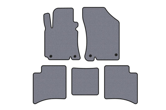 Rubber Floor Mats Carsuit (Gray) for Geely MK Cross 2010-2016 - image 1