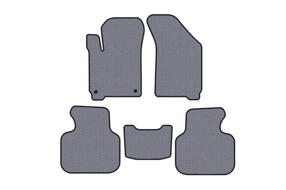 Rubber floor mats Carsuit (2008-2011, gray) for Dodge Journey 2008-2020 - image 1