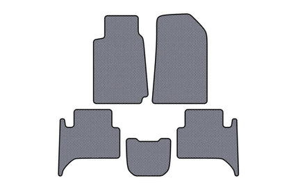 Rubber Floor Mats Carsuit (2 Rows, Grey) for Chevrolet Trailblazer 2012-2019 - image 1