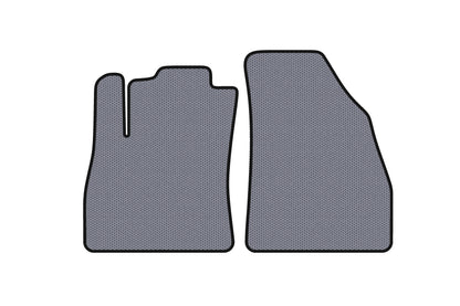 Front Rubber Floor Mats Carsuit (Gray) for Fiat Fiorino/Qubo 2008-2024 - image 1