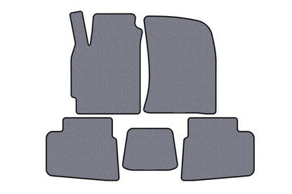 Rubber Floor Mats Carsuit (Gray) for Chevrolet Evanda 2000-2006 - image 1