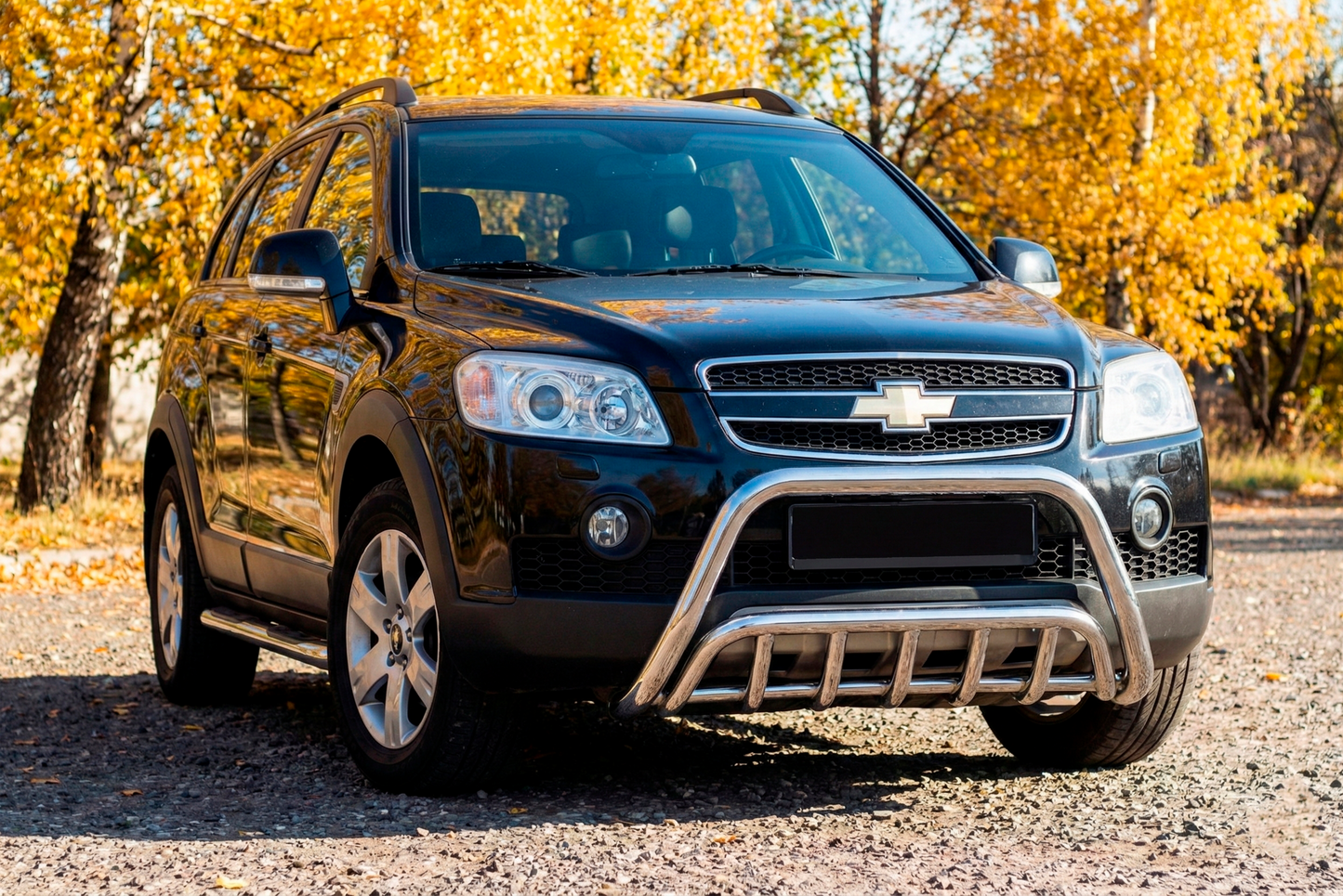 Front Bar WT002 (Stainless Steel) for Chevrolet Captiva 2006-2019 - image 1