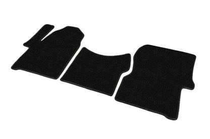 Rubber Floor Mats Carsuit V3 (Black) for Volkswagen Crafter 2006-2016 - image 2