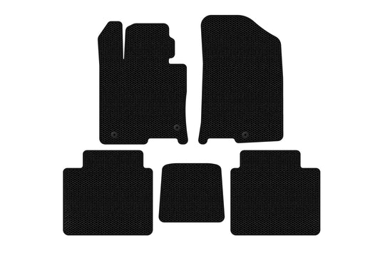 Rubber Floor Mats Carsuit (Black) for Kia Optima 2016- - image 1